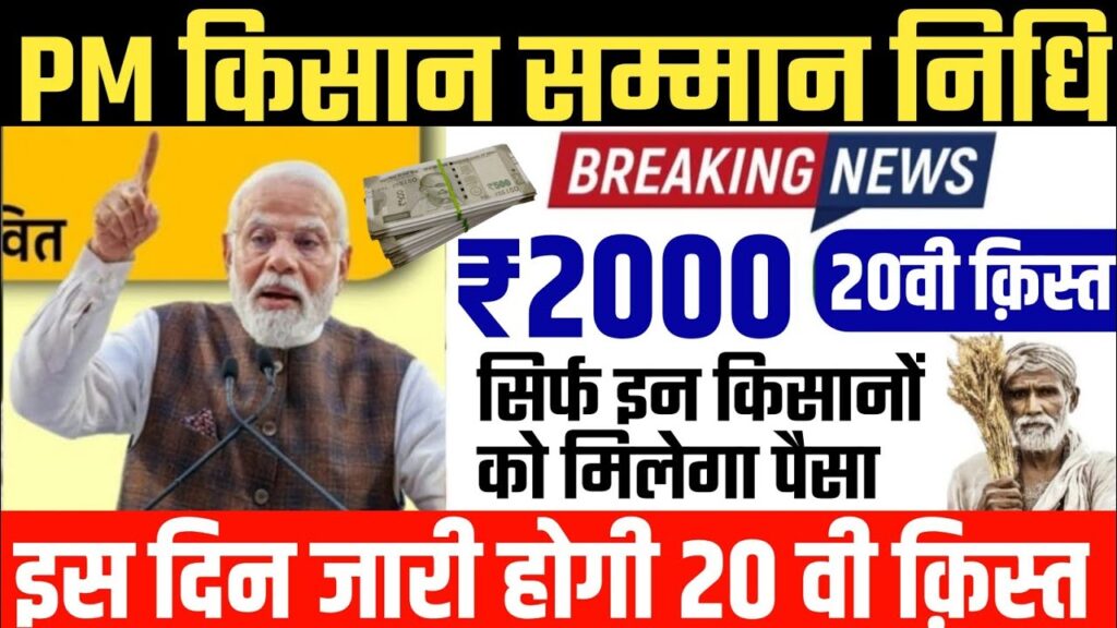 PM Kisan 20th Installment Date 2025