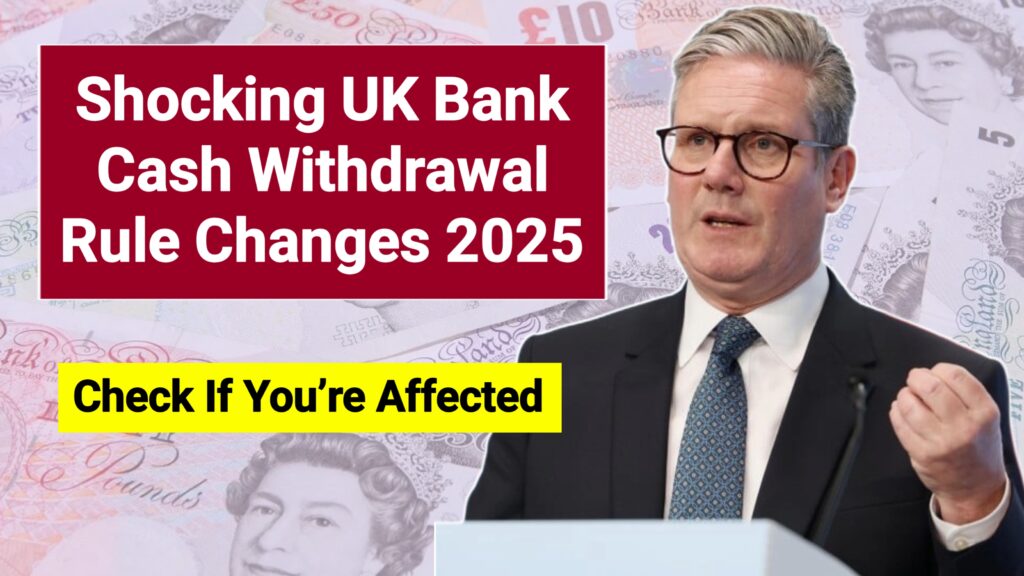 UK Bank Cash Withdrawal Rule Changes 2025